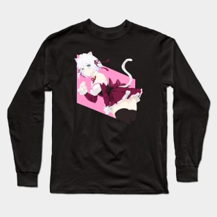 Cute Siesta "NekoMimi" from The Detective is Already Dead Anime Long Sleeve T-Shirt